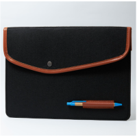 Чехол войлочный универсальный планшет/ноутбук (11.6) на липучке Чёрный