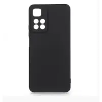 Чехол накладка Soft Touch Xiaomi Redmi Note 11 Pro Черная