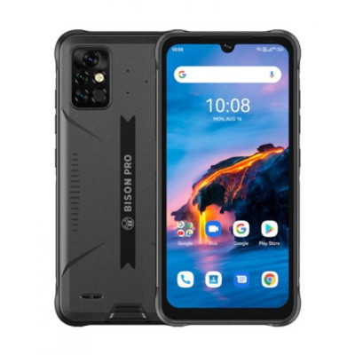 Смартфон UMiDiGi Bison Pro 8/128GB Hack Black, черный