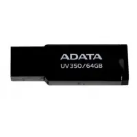 Флеш память USB 64Gb A-DATA UV350  Black, Черный USB 3.2