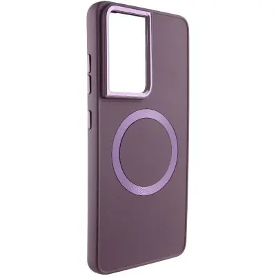 Чохол накладка Bonbon Metal MagSafe Samsung S918 (S23 Ultra) Бордова (Plum) Чохол накладка Bonbon Metal MagSafe Samsung S918 (S23 Ultra) Бордова (Plum)