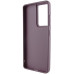 Чехол накладка Bonbon Metal MagSafe Samsung S918 (S23 Ultra)  Бордовая (Plum)