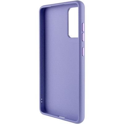 Чехол накладка Bonbon Metal MagSafe Samsung S916 (S23+)  Сиреневая/Dasheen