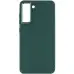 Чехол накладка Bonbon Metal Samsung G990 S21 FE Зеленая (Pine Green)