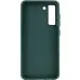 Чехол накладка Bonbon Metal Samsung G990 S21 FE Зеленая (Pine Green)