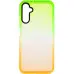 Чохол накладка Sunny Gradient Samsung A346 (A34) Салатовий/ Помаранчевий