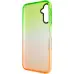 Чохол накладка Sunny Gradient Samsung A346 (A34) Салатовий/ Помаранчевий