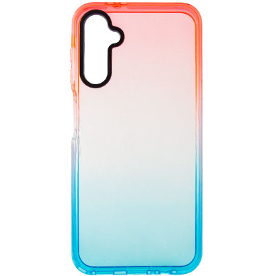 Чехол накладка Sunny Gradient Samsung A346 (A34) Розовый/Голубой