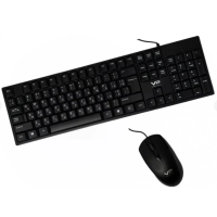 Клавіатура + миша USB Veron X30 Black, Чорний