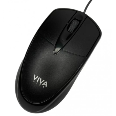 Проводная Мышь USB VIVA BM-720 Black, Чёрный
