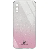 Чехол накладка Swarovski Samsung G980 (S20) Розовая