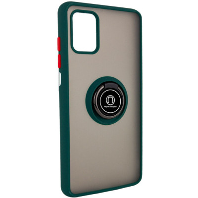 Чехол накладка Deen ColorEdging Samsung M515 (M51) Зеленая