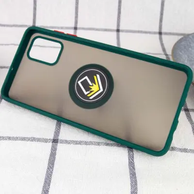 Чехол накладка Deen ColorEdging Samsung M515 (M51) Зеленая