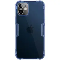 Чехол накладка Nillkin Nature iPhone 12 Mini Синяя