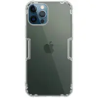 Чехол накладка Nillkin Nature iPhone 12 Pro Max Прозрачная
