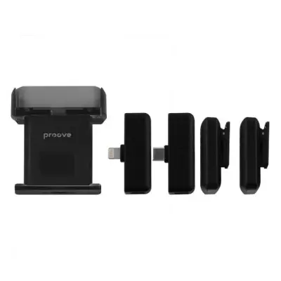 Бездротовий петличний мікрофон Proove Live Чорний