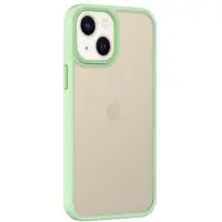 Чехол накладка Metal Buttons iPhone 14 Мятная