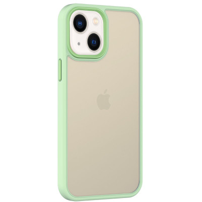 Чохол накладка Metal Buttons iPhone 14 М\'ятна