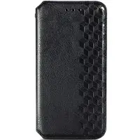 Чехол-книжка Getman Cubic Samsung G990 (S21 FE) Черная