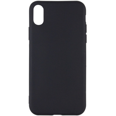 Чехол накладка Epik Black iPhone XS Max Черная
