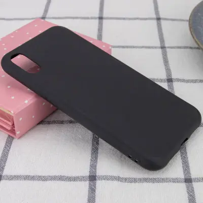 Чехол накладка Epik Black iPhone XS Max Черная