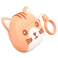 Беспроводные наушники Hoco EW46 Khaki Cat, Хаки кот