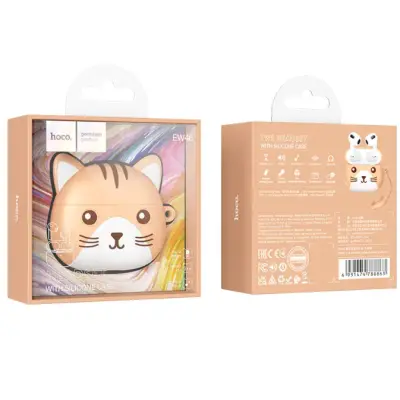 Беспроводные наушники Hoco EW46 Khaki Cat, Хаки кот