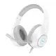 Игровые наушники Hoco W108 ведущие полноразмерные с микрофоном и подсветкой Белый