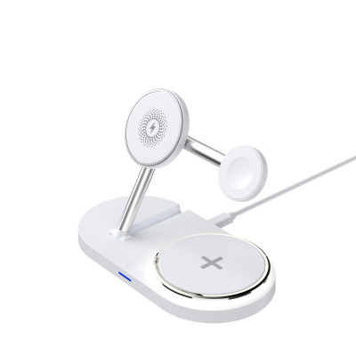 Бездротовий зарядний пристрій ArmorStandart H101 3in1White, Білий