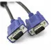 Кабель VGA-VGA, 1.5м, Black, чорний