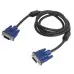 Кабель VGA-VGA, 1.5м, Black, чорний