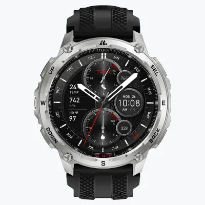 Смарт часы KOSPET TANK T4  Silver , Серебряный