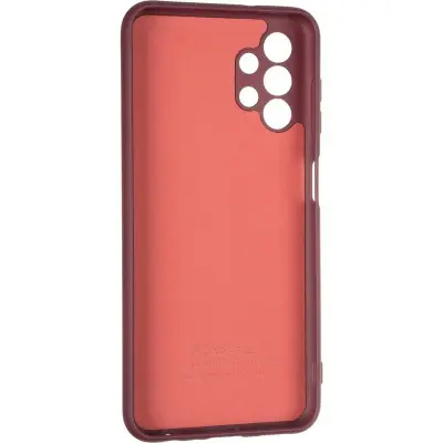 Чехол накладка SOFT Тризуб Samsung A135 (A13) Бордовая Чехол накладка SOFT Тризуб Samsung A135 (A13) Бордовая