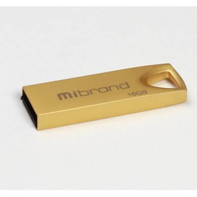 Флеш память USB 16Gb Mibrand Taipan USB 2.0 Gold, Золотой