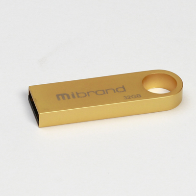 Флеш пам\'ять USB 32Gb Mibrand Puma USB 2.0 Gold, Золотий