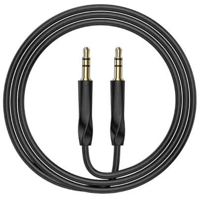 Кабель AUX Borofone BL16 1m Чёрный