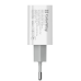 Мережевий зарядний пристрій Colorway CW-CHS021Q-WT 1USB+1PD Q.C 30W White, Білий