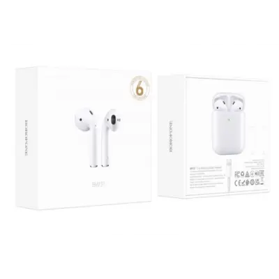 Беспроводные наушники Borofone BW31 White, белый Беспроводные наушники Borofone BW31 White, белый