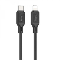 Кабель дата Hoco X90 Type-C to Lightning 1м Чорний