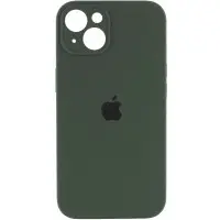 Чехол накладка HC iPhone 15 Зеленая Cyprus Green Full
