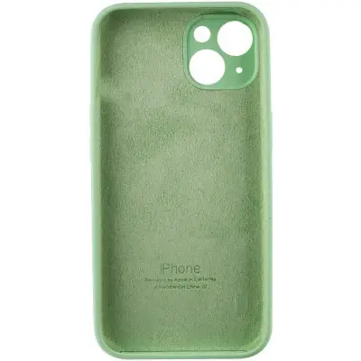 Чехол накладка HC iPhone 15 Зеленая/Pistachio Full