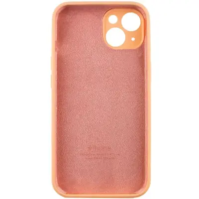 Чохол Накладка HC iPhone 15 Помаранчева/ Cantaloupe Full