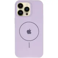 Чехол Накладка HC MagSafe (AA) V2 iPhone 15 Pro Сиреневая/ Lilac