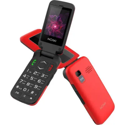 Мобильный телефон Nomi i2400 Red, красный Мобильный телефон Nomi i2400 Red, красный