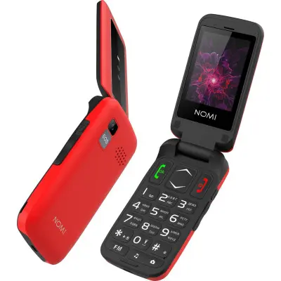 Мобильный телефон Nomi i2400 Red, красный Мобильный телефон Nomi i2400 Red, красный