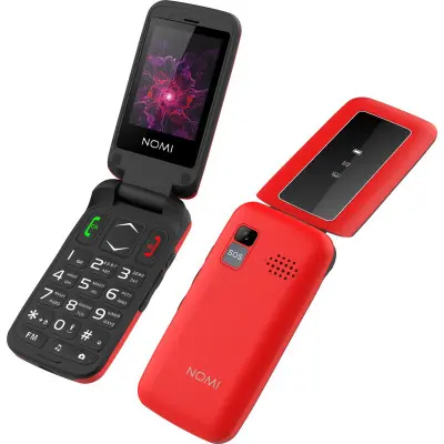 Мобильный телефон Nomi i2400 Red, красный Мобильный телефон Nomi i2400 Red, красный