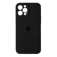 Чехол накладка HC iPhone 12 Pro Max Черная Full