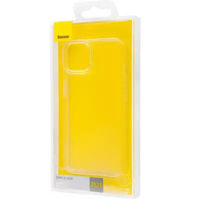 Чехол накладка Baseus Simple iPhone 13 Прозрачная