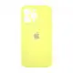 Чехол накладка HC iPhone 13 Pro Max Желтая (51) Mellow Yellow Full