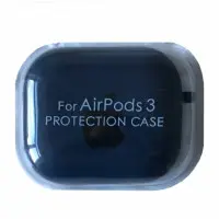 Чехол для наушников AirPods Pro Microfiber Logo Синий Midnight Blue